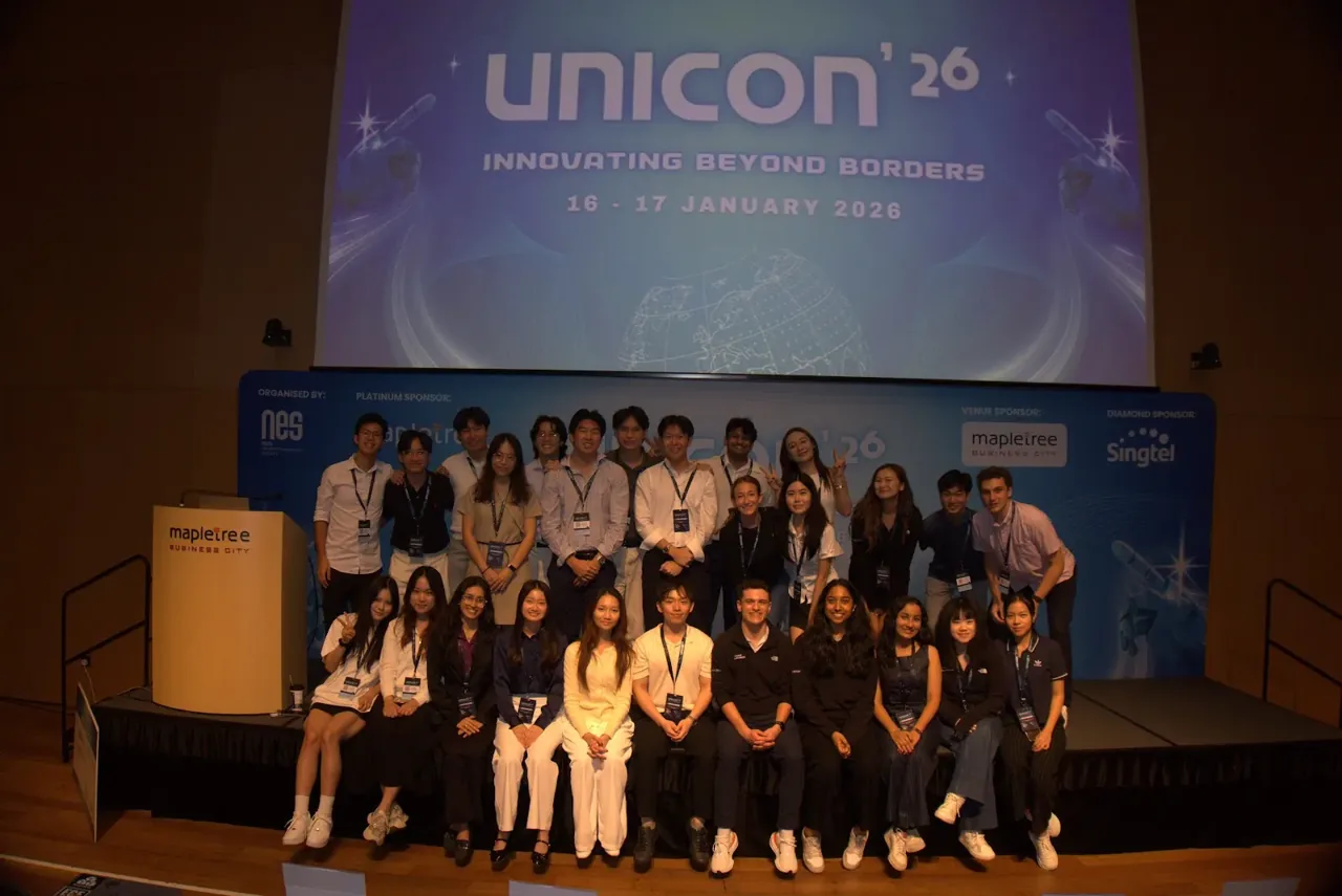 The UNICON 2026 team on stage